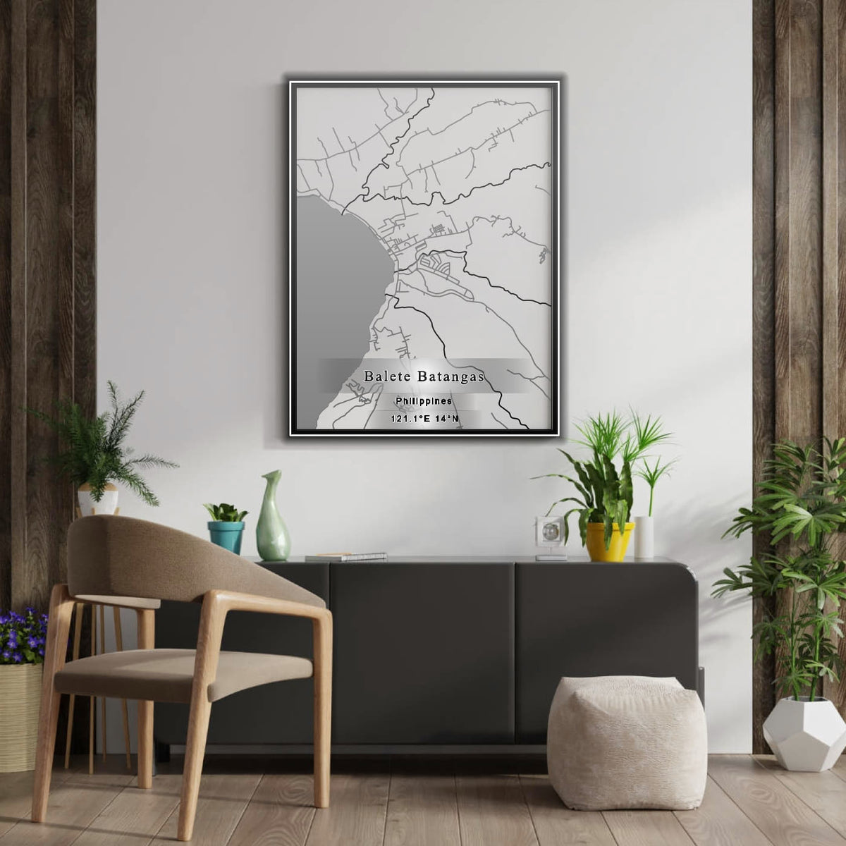 ROAD MAP OF BALETE BATANGAS, PHILIPPINES BY MAPBAKES