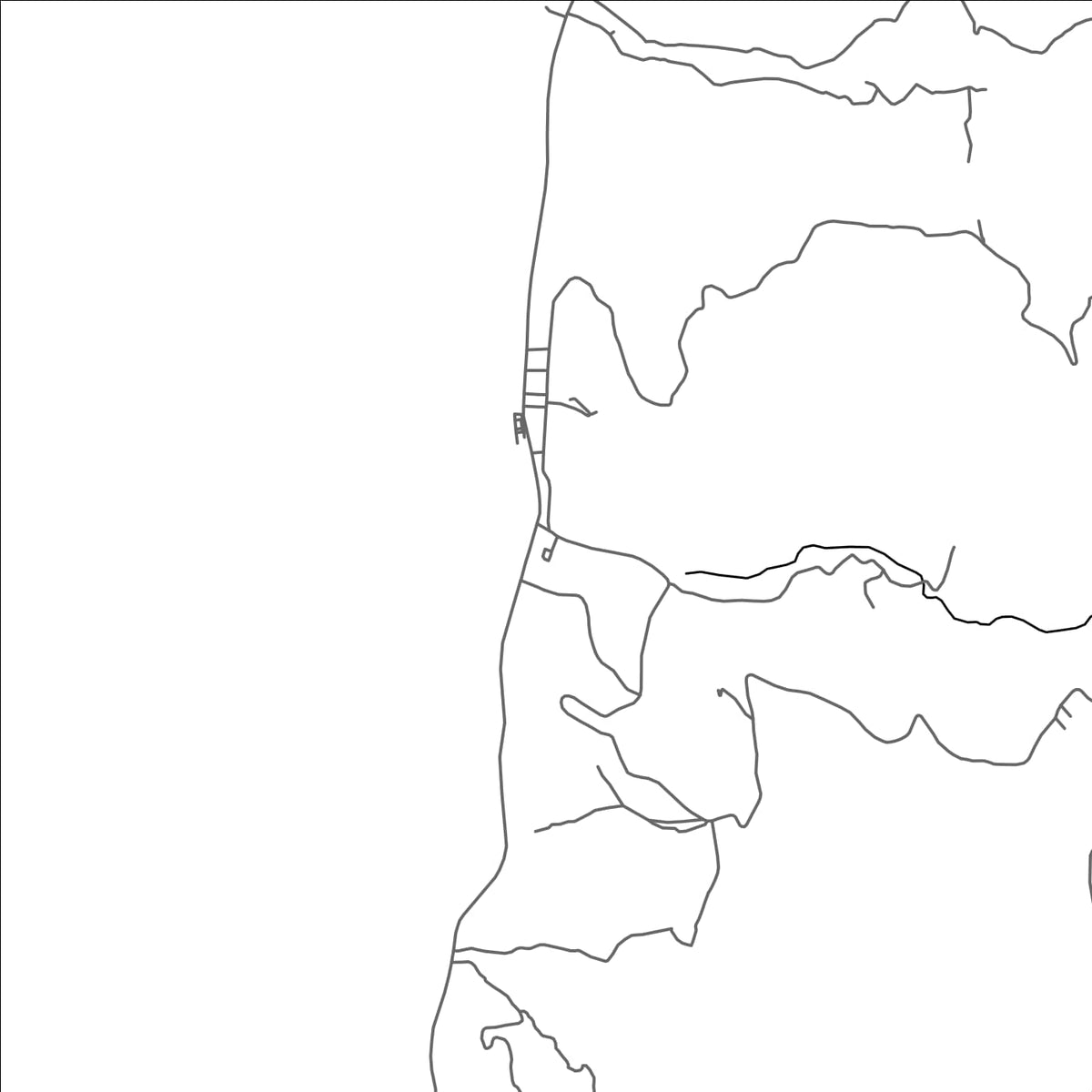 ROAD MAP OF ALEGRIA CEBU, PHILIPPINES BY MAPBAKES