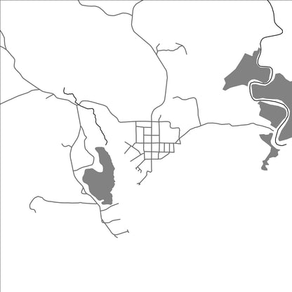 ROAD MAP OF BALIMBING TAWI-TAWI, PHILIPPINES BY MAPBAKES