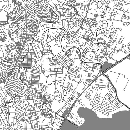ROAD MAP OF BAMBANG, PHILIPPINES BY MAPBAKES