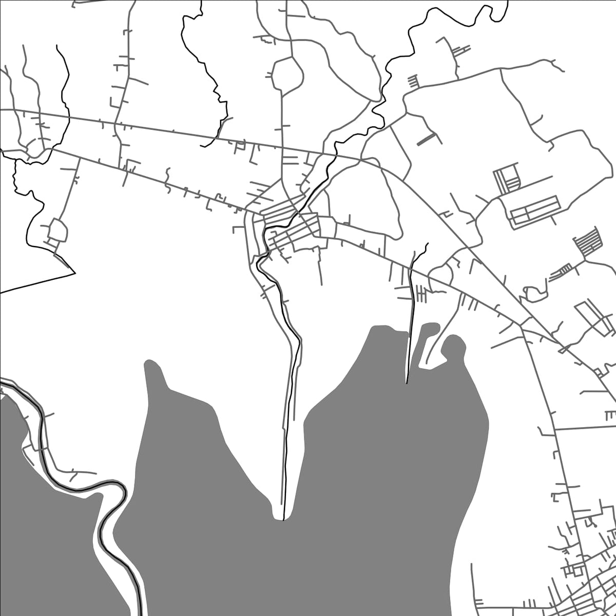 ROAD MAP OF BARAS RIZAL, PHILIPPINES BY MAPBAKES