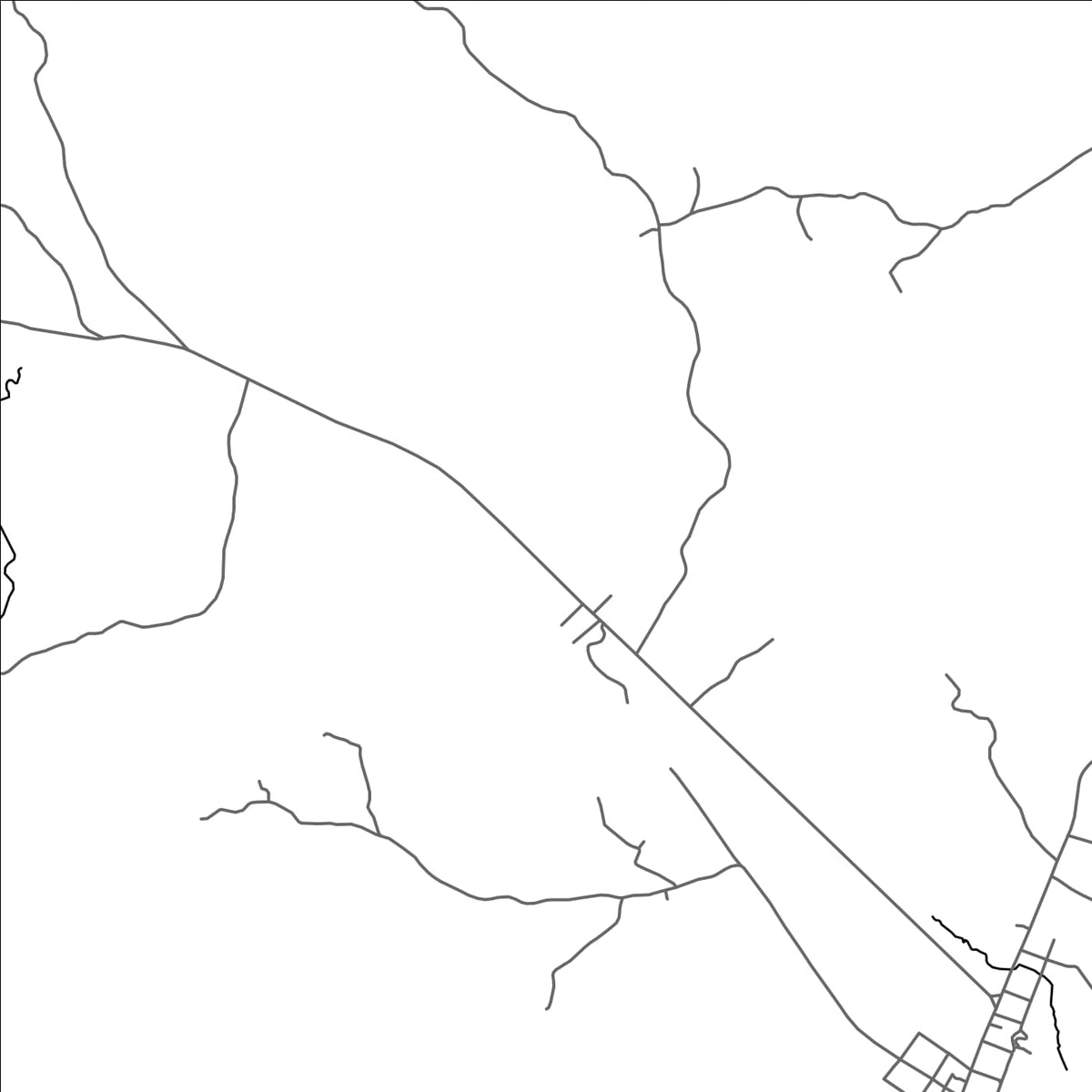 ROAD MAP OF BATUAN BOHOL, PHILIPPINES BY MAPBAKES