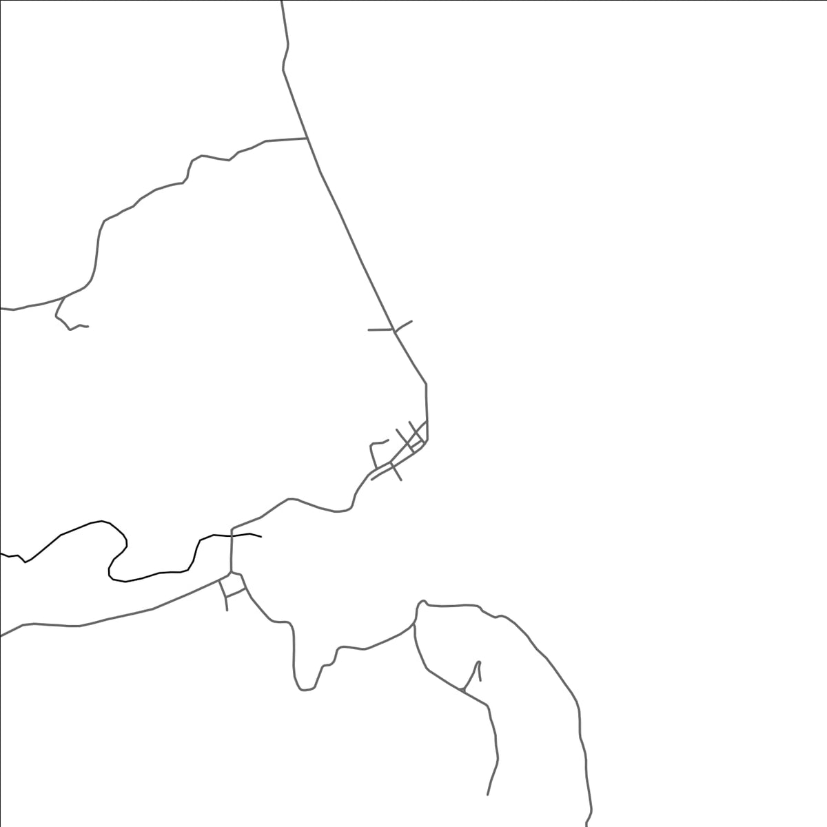 ROAD MAP OF BATUAN MASBATE, PHILIPPINES BY MAPBAKES