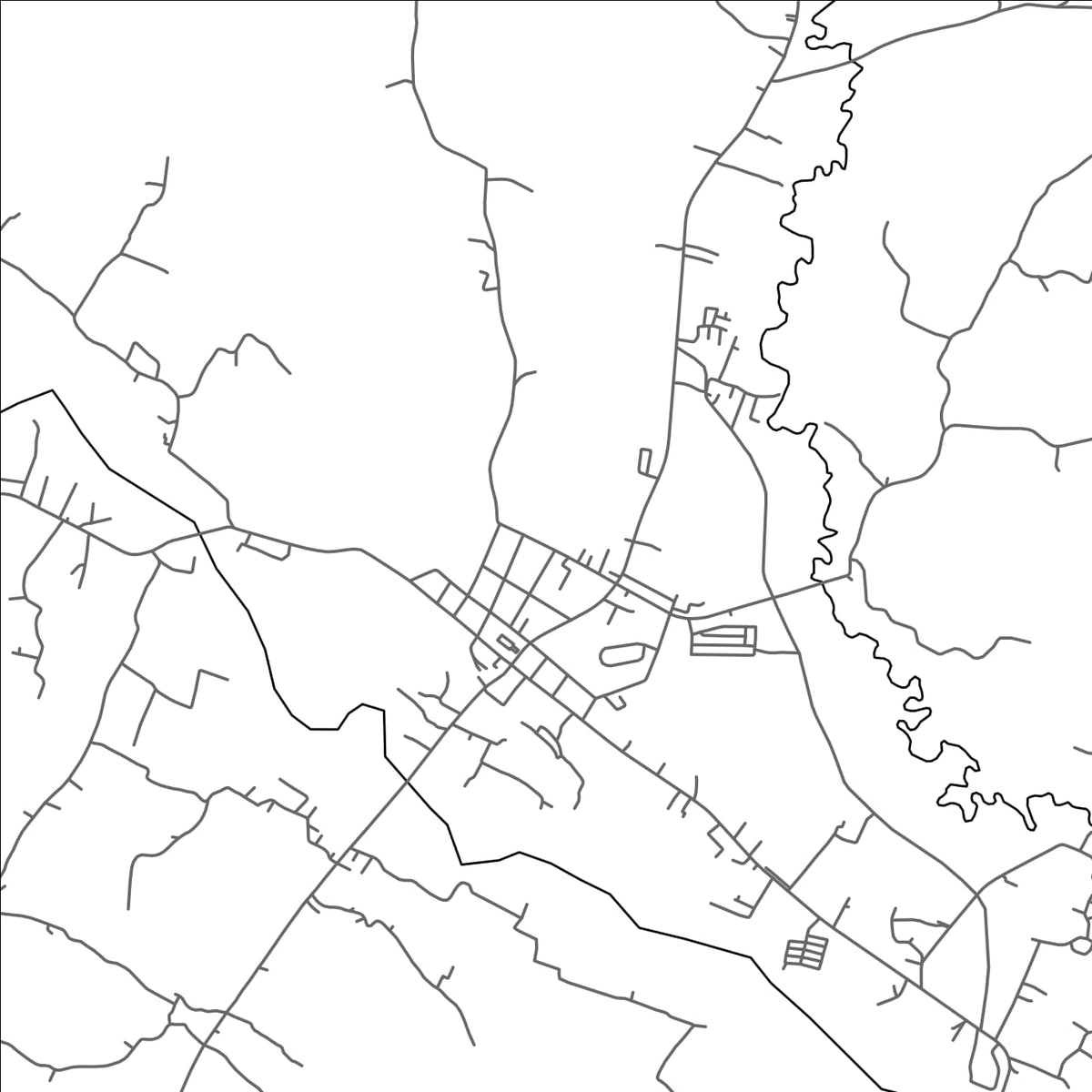 ROAD MAP OF CABATUAN ILOILO, PHILIPPINES BY MAPBAKES