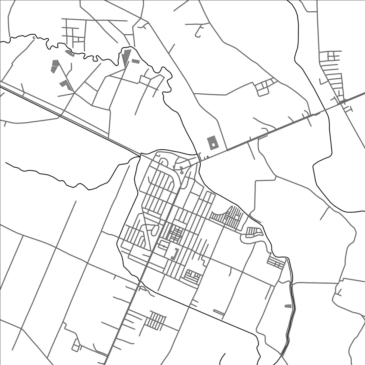 ROAD MAP OF CARMEN DAVAO DEL NORTE, PHILIPPINES BY MAPBAKES