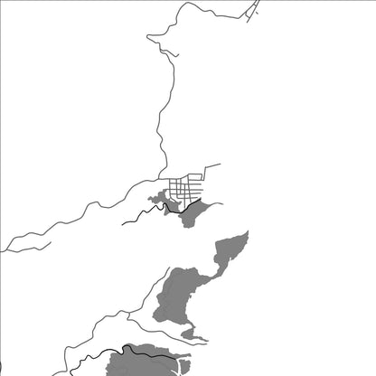 ROAD MAP OF CORTES SURIGAO DEL SUR, PHILIPPINES BY MAPBAKES