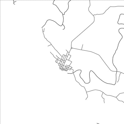 ROAD MAP OF GENERAL LUNA  QUEZON, PHILIPPINES BY MAPBAKES