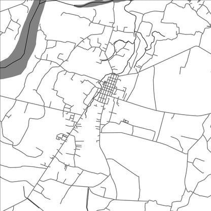 ROAD MAP OF INFANTA QUEZON, PHILIPPINES BY MAPBAKES