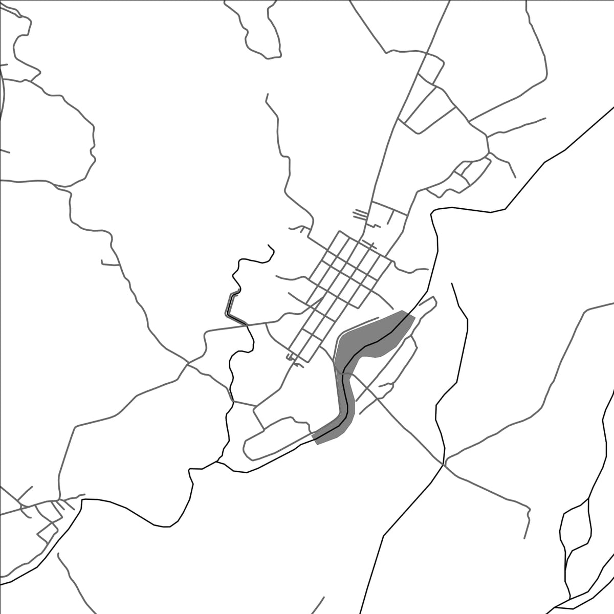 ROAD MAP OF LA PAZ ABRA, PHILIPPINES BY MAPBAKES
