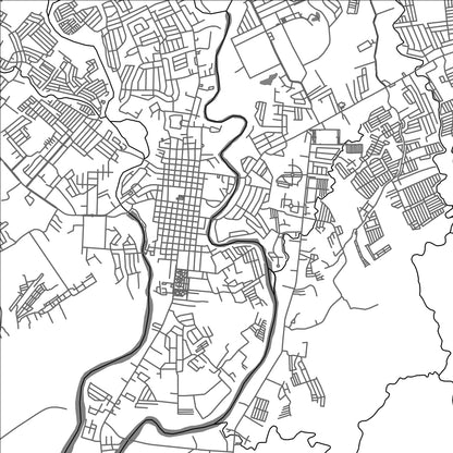ROAD MAP OF LUCENA QUEZON, PHILIPPINES BY MAPBAKES