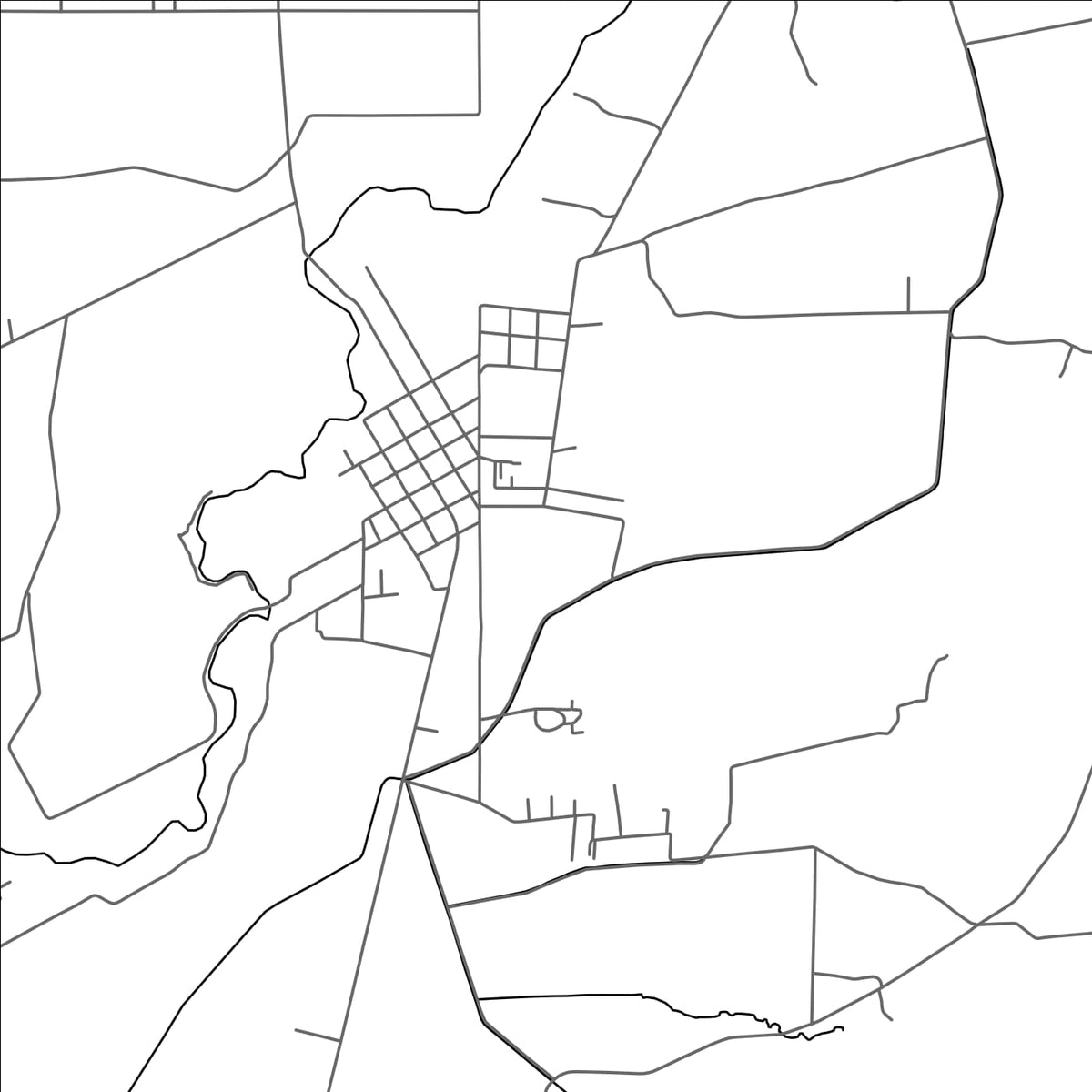 ROAD MAP OF LUNA ISABELA, PHILIPPINES BY MAPBAKES
