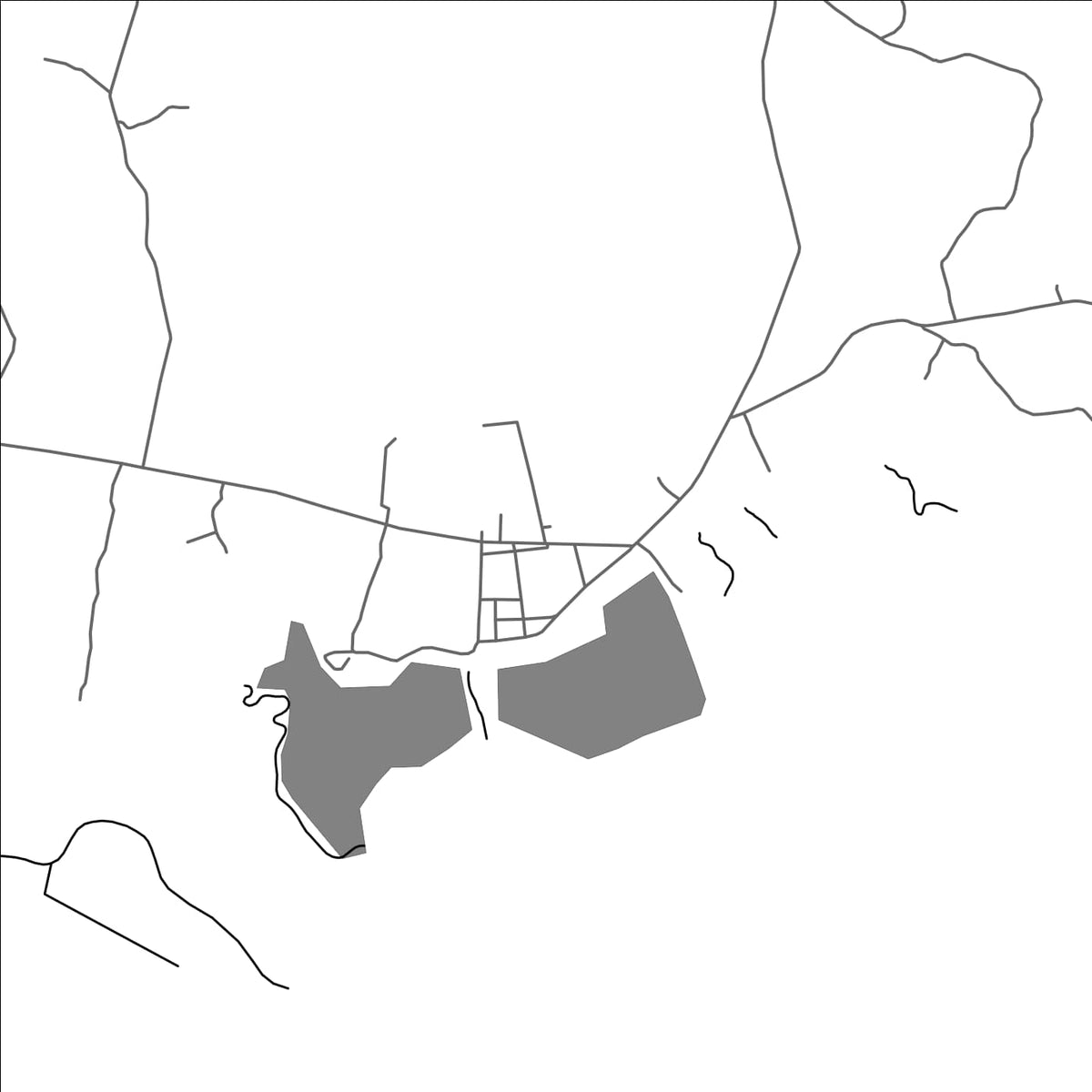 ROAD MAP OF MABINI BOHOL, PHILIPPINES BY MAPBAKES