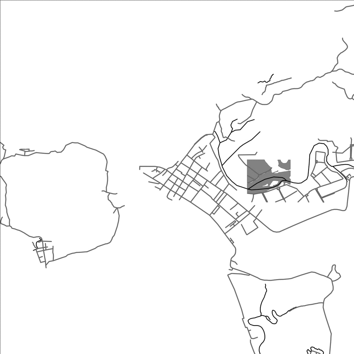 ROAD MAP OF MAGALLANES SORSOGON, PHILIPPINES BY MAPBAKES