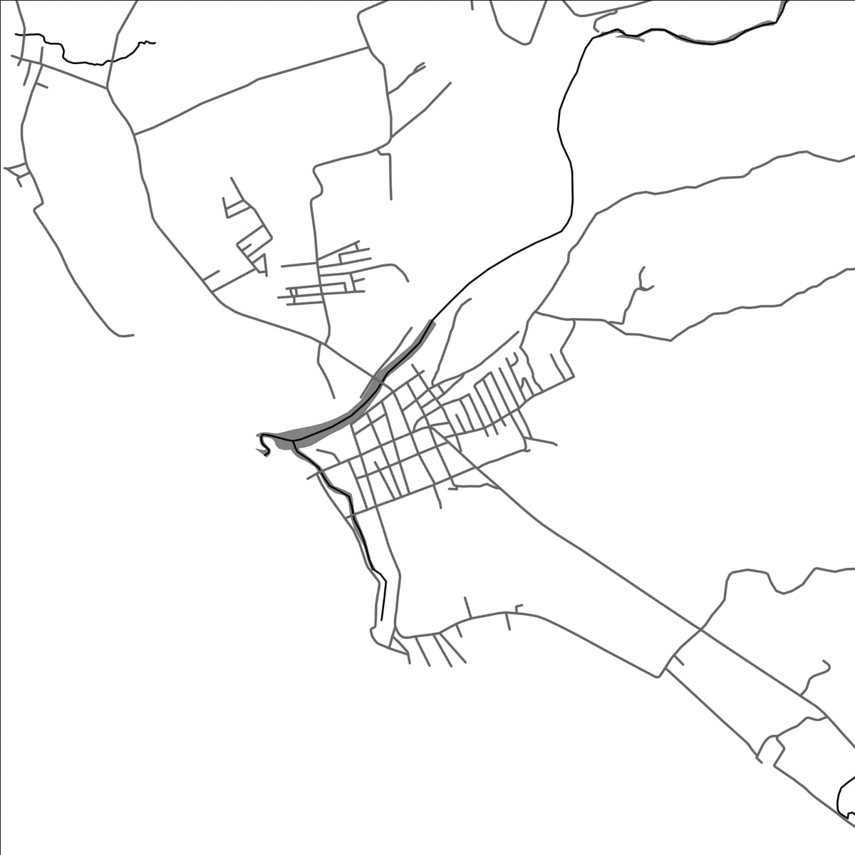 ROAD MAP OF MORONG BATAAN, PHILIPPINES BY MAPBAKES