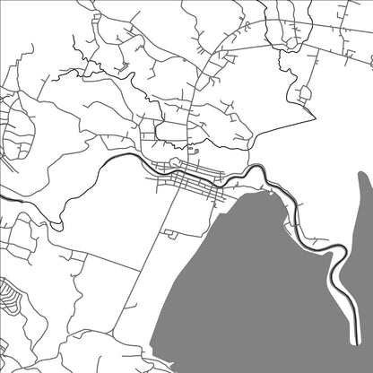 ROAD MAP OF MORONG RIZAL, PHILIPPINES BY MAPBAKES