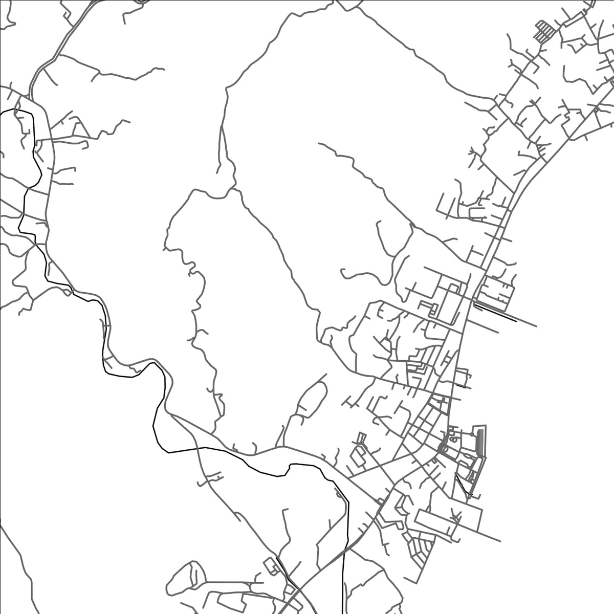 ROAD MAP OF NAGA CEBU, PHILIPPINES BY MAPBAKES
