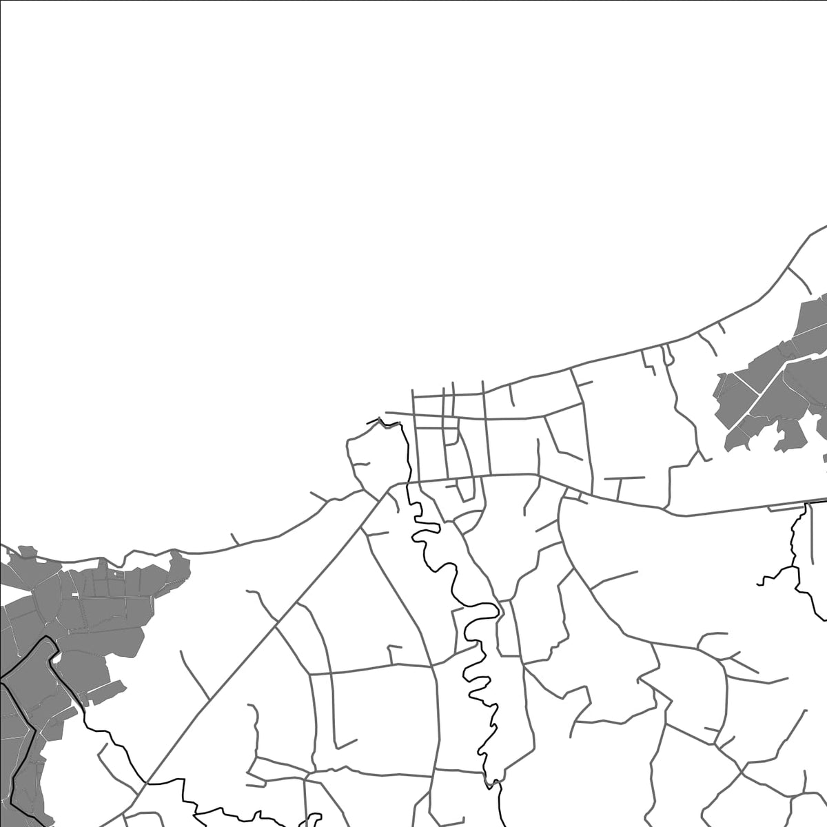 ROAD MAP OF PILAR CAPIZ, PHILIPPINES BY MAPBAKES