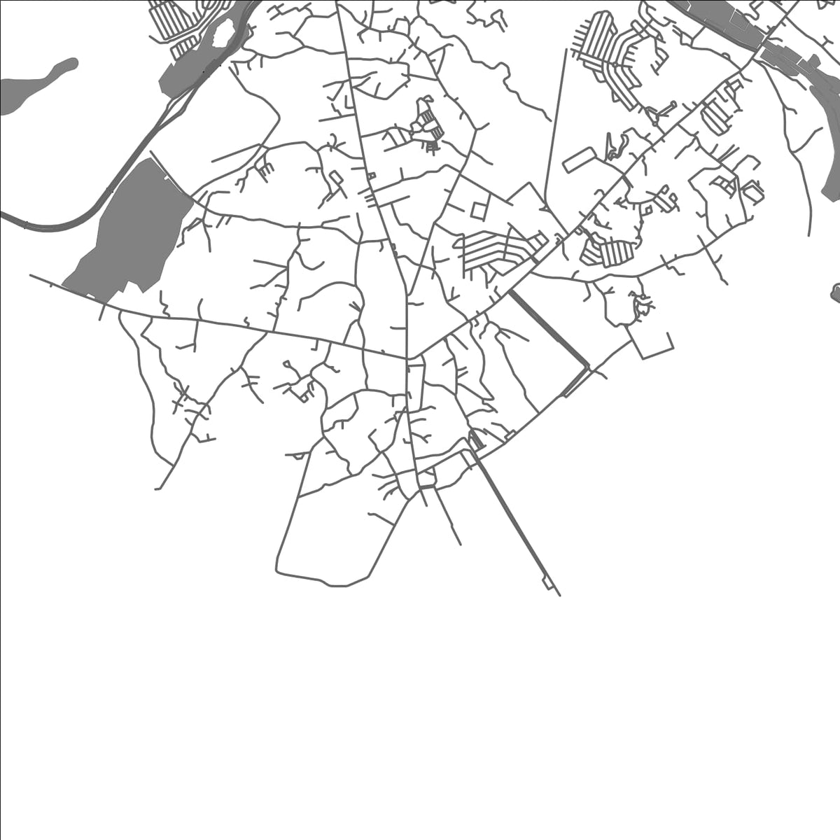 ROAD MAP OF POBLACION CEBU, PHILIPPINES BY MAPBAKES