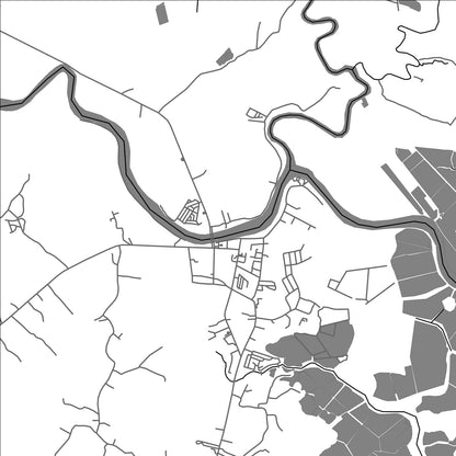 ROAD MAP OF PONTEVEDRA CAPIZ, PHILIPPINES BY MAPBAKES
