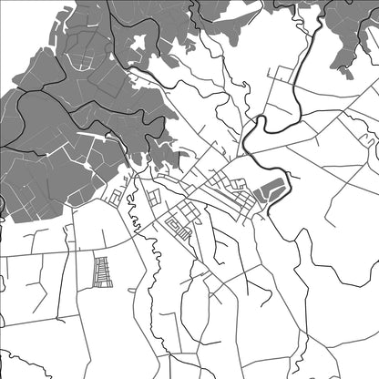 ROAD MAP OF PRESIDENT ROXAS CAPIZ, PHILIPPINES BY MAPBAKES