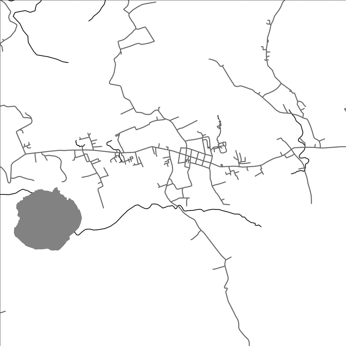 ROAD MAP OF RIZAL LAGUNA, PHILIPPINES BY MAPBAKES