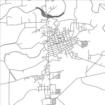 ROAD MAP OF ROXAS ISABELA, PHILIPPINES BY MAPBAKES