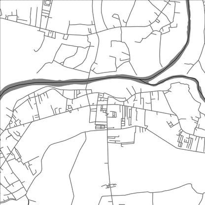 ROAD MAP OF SAN ISIDRO NUEVA ECIJA, PHILIPPINES BY MAPBAKES