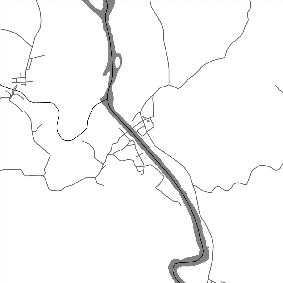 ROAD MAP OF SAN LUIS AGUSAN DEL SUR, PHILIPPINES BY MAPBAKES