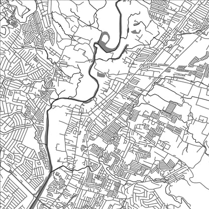 ROAD MAP OF SAN MATEO RIZAL, PHILIPPINES BY MAPBAKES