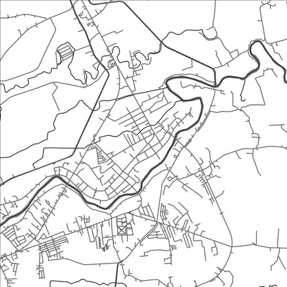 ROAD MAP OF SAN MIGUEL BULACAN, PHILIPPINES BY MAPBAKES