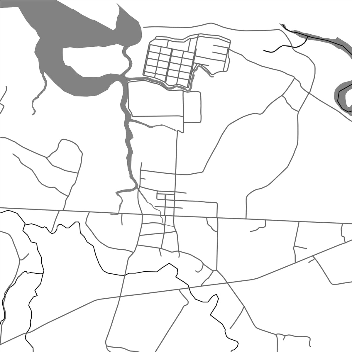 ROAD MAP OF SANTA TERESITA CAGAYAN, PHILIPPINES BY MAPBAKES