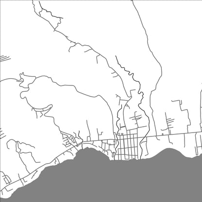 ROAD MAP OF TALISAY BATANGAS, PHILIPPINES BY MAPBAKES