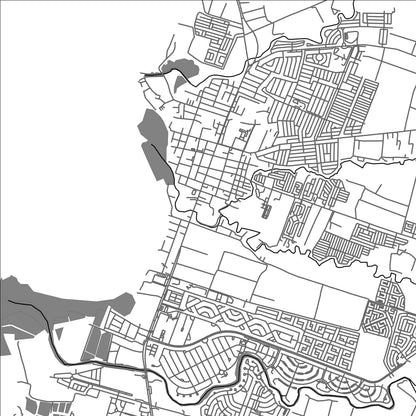 ROAD MAP OF TALISAY NEGROS OCCIDENTAL, PHILIPPINES BY MAPBAKES