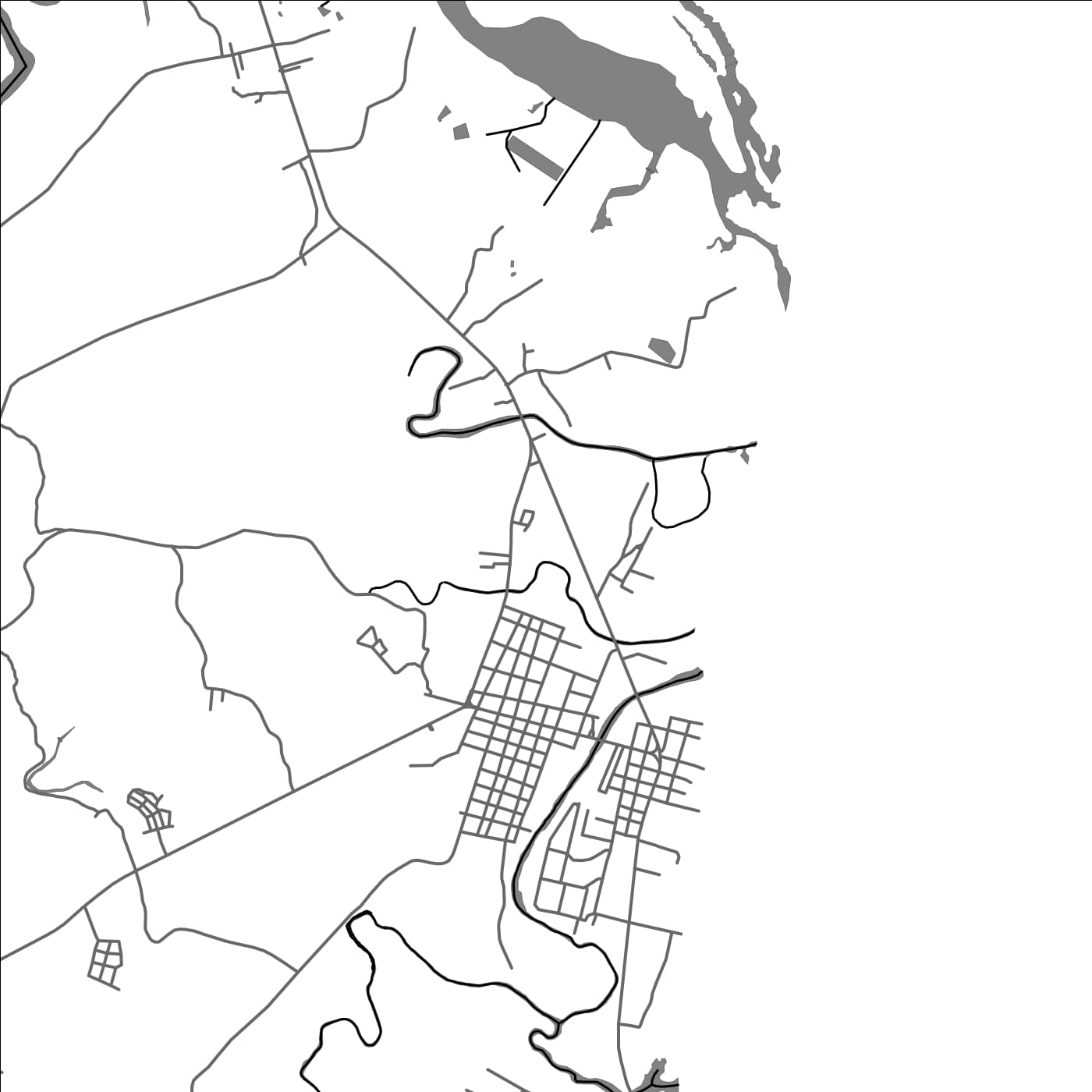 ROAD MAP OF TANAUAN LEYTE, PHILIPPINES BY MAPBAKES