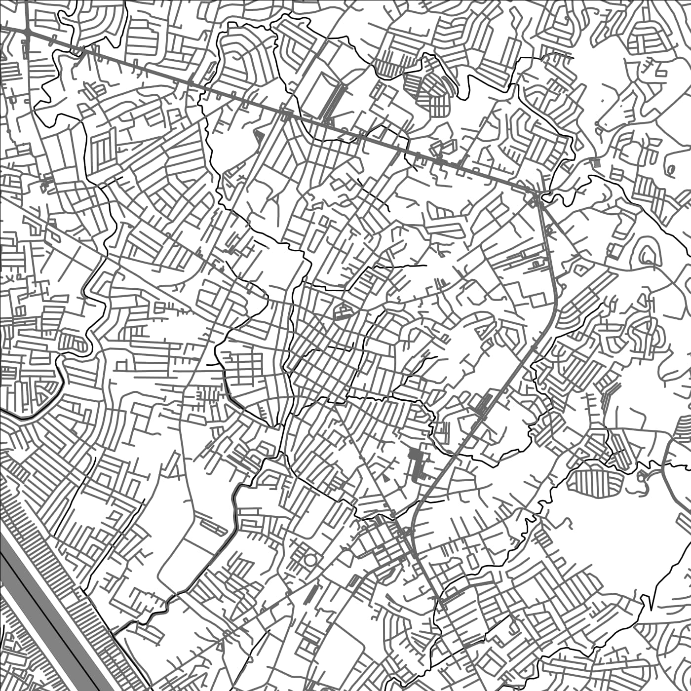 ROAD MAP OF TAYTAY RIZAL, PHILIPPINES BY MAPBAKES