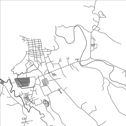 ROAD MAP OF TUBOD LANAO DEL NORTE, PHILIPPINES BY MAPBAKES