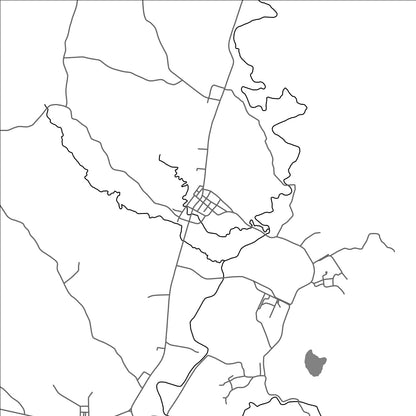 ROAD MAP OF TUBOD SURIGAO DEL NORTE, PHILIPPINES BY MAPBAKES