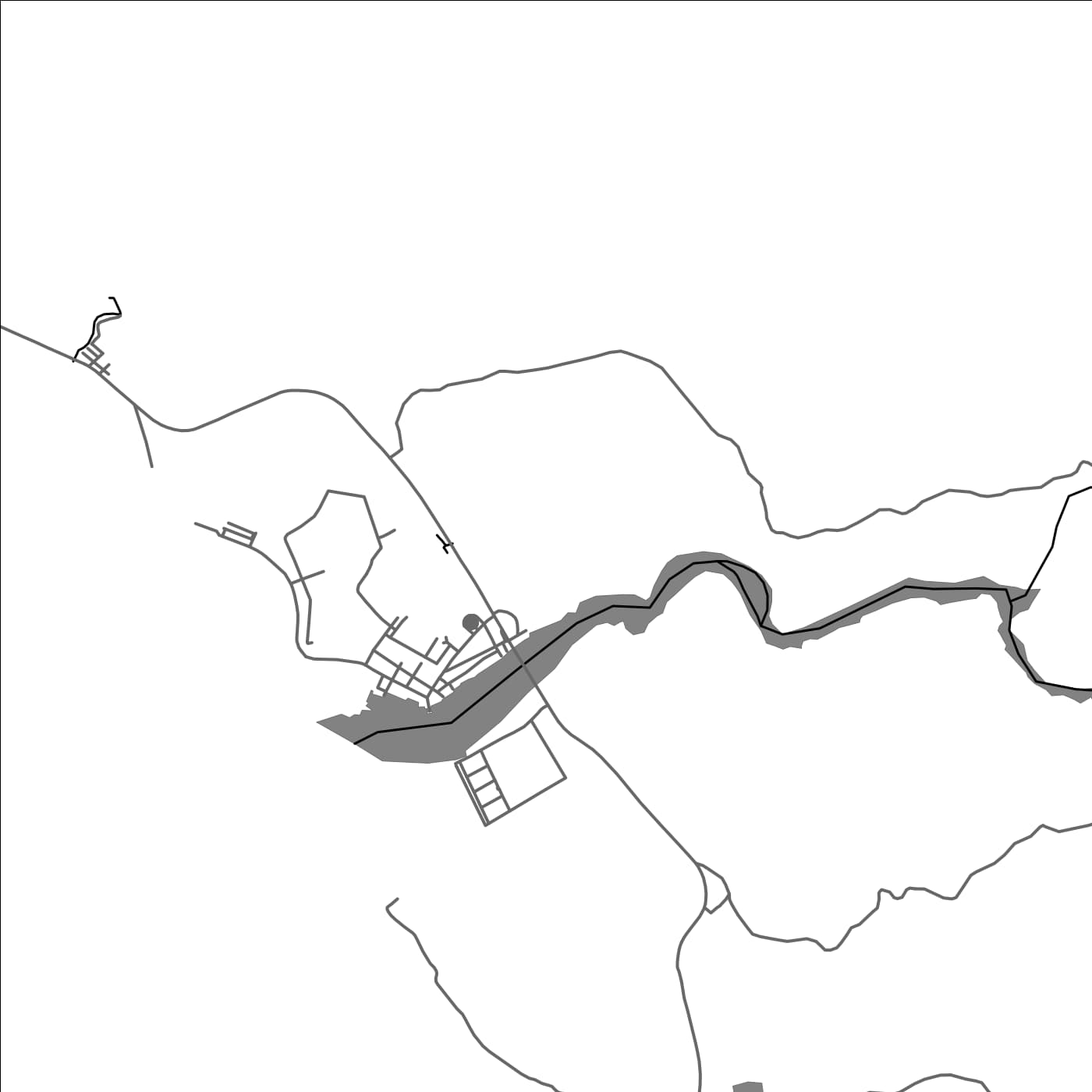 ROAD MAP OF VICTORIA NORTHERN SAMAR, PHILIPPINES BY MAPBAKES