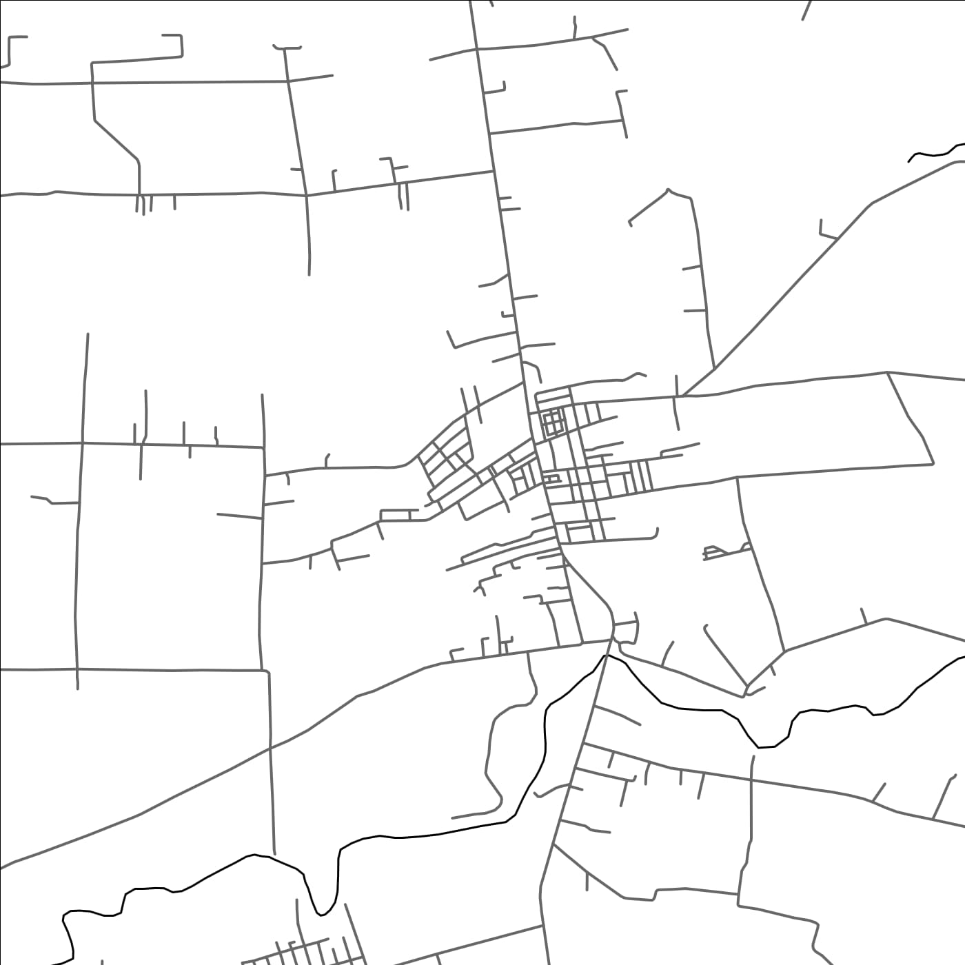 ROAD MAP OF VICTORIA ORIENTAL MINDORO, PHILIPPINES BY MAPBAKES