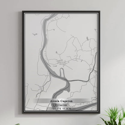 ROAD MAP OF ALCALA CAGAYAN, PHILIPPINES BY MAPBAKES