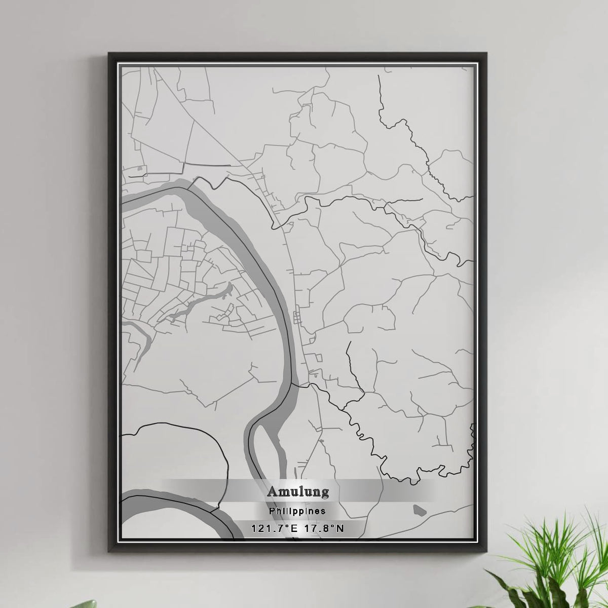 ROAD MAP OF AMULUNG, PHILIPPINES BY MAPBAKES