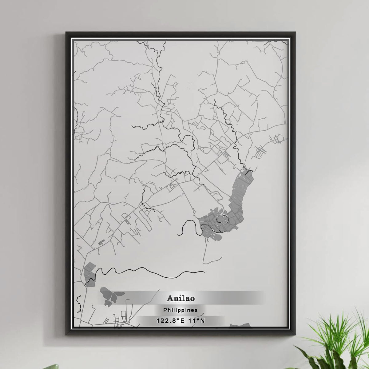 ROAD MAP OF ANILAO, PHILIPPINES BY MAPBAKES