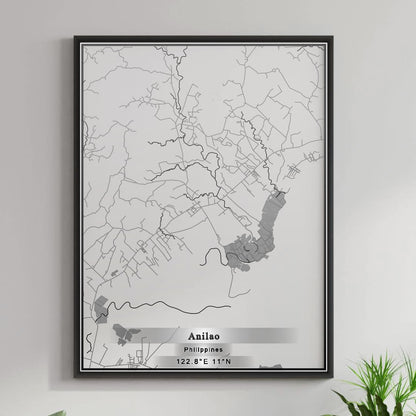 ROAD MAP OF ANILAO, PHILIPPINES BY MAPBAKES