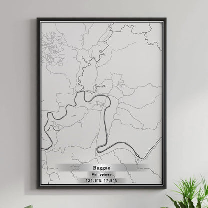 ROAD MAP OF BAGGAO, PHILIPPINES BY MAPBAKES