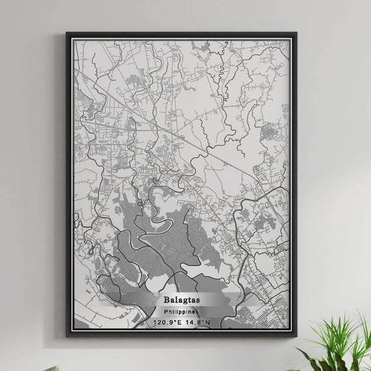 ROAD MAP OF BALAGTAS, PHILIPPINES BY MAPBAKES