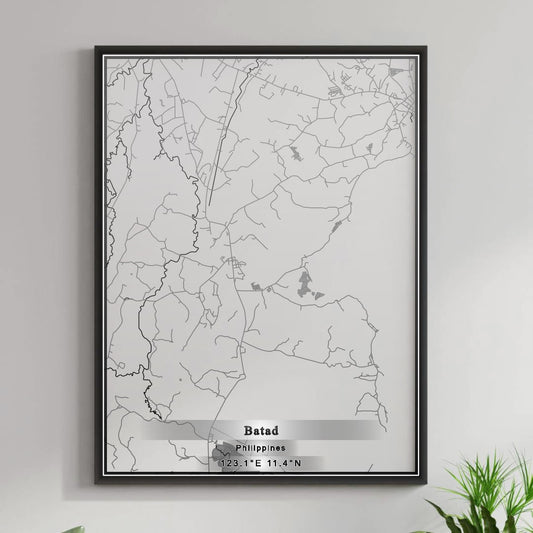 ROAD MAP OF BATAD, PHILIPPINES BY MAPBAKES