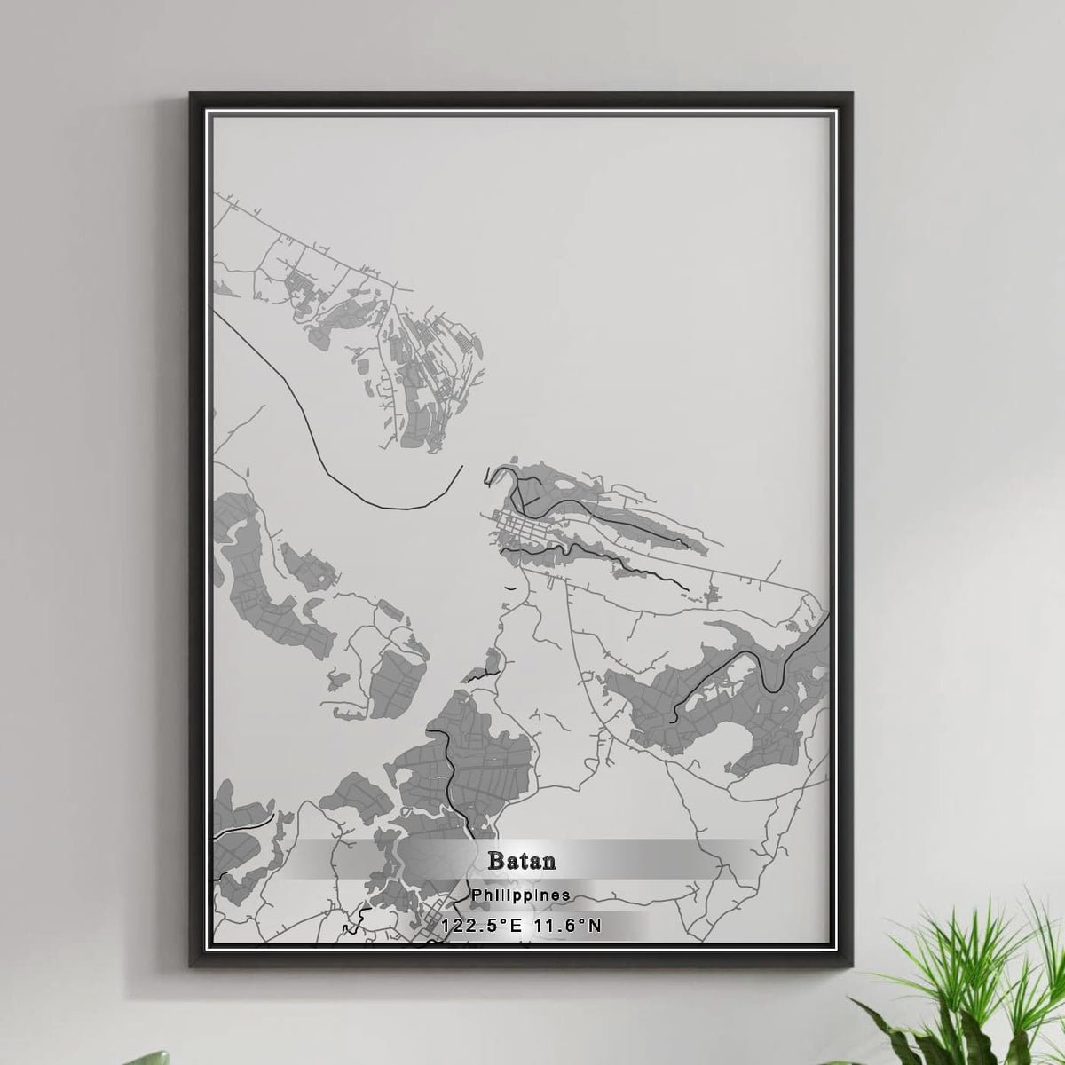 ROAD MAP OF BATAN, PHILIPPINES BY MAPBAKES