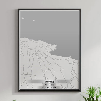 ROAD MAP OF BAYANG, PHILIPPINES BY MAPBAKES