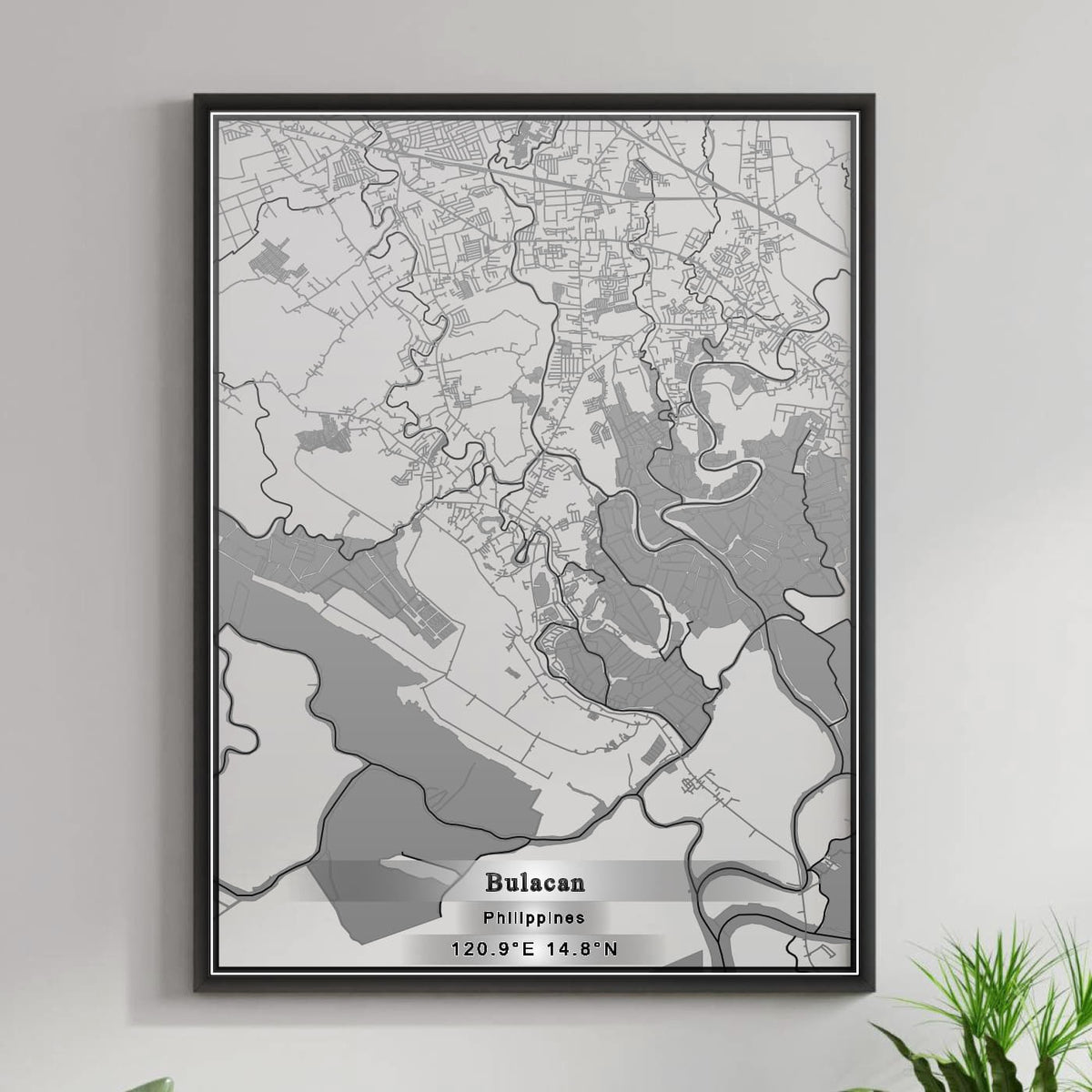 ROAD MAP OF BULACAN, PHILIPPINES BY MAPBAKES