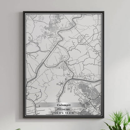 ROAD MAP OF CALUMPIT, PHILIPPINES BY MAPBAKES